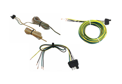 4-Way or 4-Pin Flat Trailer Harnesses
