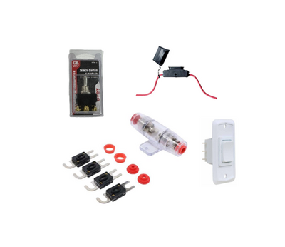 Fuse Holders, Circuit Breakers, Switches