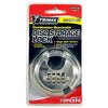 TRIMAX COMBINATION PADLOCK 3/8" SHIELDED SHACKLE, STAINLESS STEEL
