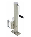 RAM 2500lbs DROPLEG JACK, SIDEWIND, BOAT TRAILER, ZINC, 15" LIFT, 13.75" DROP LEG TRAVEL, BOLT ON
