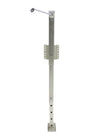 RAM 2500lbs DROPLEG JACK, SIDEWIND, BOAT TRAILER, ZINC, 15" LIFT, 13.75" DROP LEG TRAVEL, BOLT ON