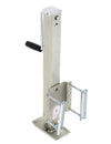 RAM 2500lbs DROPLEG JACK, SIDEWIND, BOAT TRAILER, ZINC, 15" LIFT, 13.75" DROP LEG TRAVEL, BOLT ON