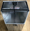 TRITON ALUMINUM DIAMOND PLATE CARGO BOX W/ HARDWARE 34"X15.5"X18.5"