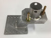 TRITON / ALCOM ALUMINUM SPARE TIRE MOUNT CARRIER FOR UTILITY, SNOWMOBILE OR ATV TRAILER