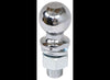 2-5/16" Hitch Ball - 1-1/4" Diameter x 2-5/8" Long Shank - Chrome - 15,000 lbs