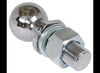 2-5/16" Hitch Ball - 1-1/4" Diameter x 2-5/8" Long Shank - Chrome - 15,000 lbs