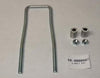 ALUMA 1/2" - 12" U-BOLT SPARE TIRE MOUNT, U BOLT