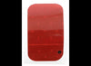 Oralite Reflector for Truck or Trailer - 3-1/2" x 2" Rectangle - Stick On - Red - Qty 1