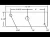 Equalizer for 2" Wide Slipper Springs - 13-1/8" Long - 7/8" Center Hole