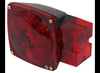 PETERSON TAIL LIGHT, 7 FUNCTION, SQUARE PASSENGER SIDE PS CS, 5-15/16"X4-1/2"