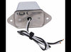 LED TRAILER LICENSE PLATE LIGHT - 5 DIODE, CHROME PLATED, CLEAR LENS