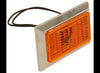 PETERSON CLEARANCE/SIDE MARKER LIGHT, AMBER, RECTANGLE 3-3/4"X2-1/4"