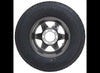 LEGEND 225/75R15 SPARE TIRE ON GUNMETAL ALUMINUM WHEEL, 6 LUG 6X5.5 , LRE