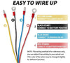 DUMP TRAILER 4 WIRE REMOTE WITH 15' CORD - UP, DOWN CONTROLLER 20 AWD