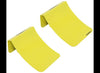 ERICKSON E-CHOCK WHEEL CHOCK FOR E-TRACK SYSTEM, YELLOW, STEEL , 8-1/2"L X 6-3/8" W X 4-1/2" T