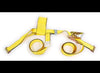 ERICKSON ADJUSTABLE WHEEL NET, E-TRACK FITTINGS, 1,166lbs WLL , 3500lbs MAX