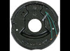 DEXTER ELECTRIC DRUM BRAKE ASSEMBLY RH, 10" X 2-1/4" RIGHT, CURB SIDE, PS, RH, 3.5K - 4 BOLT , BULK