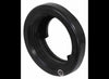 PCV GROMMET FOR 2" ROUND CLEARANCE AND SIDE MARKER LIGHTS - FLUSH MOUNT, BLACK