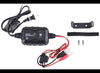 SURE-TRAC BATTERY CHARGER KIT, 110V 2A, NOCO BATTERY CHARGER AC TO DC, WITH AC PORT PLUG, 16" LONG