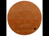 Oralite Reflector for Truck or Trailer - 3" Round - Stick On - Amber - Qty 1
