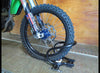 CARGOSMART MOTORCYCLE WHEEL CHOCK FOR E-TRACK OR X-TRACK SYSTEMS - 7" WIDE TIRES