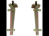 CARGOSMART SHELF BRACKETS FOR E-TRACK SYSTEM, 12" DEEP, 1,000lbs CAPACITY - QTY-2