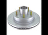 KODIAK 10" HUB AND ROTOR ASSEMBLY - 5X4.5, 5 ON 4.5", DACROMET 3,500lbs