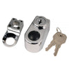 TRIMAX SPARE TIRE LOCK, CHROME WITH 2 KEYS FOR SIDE MOUNTED TIRES