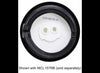 PCV GROMMET FOR 2.5" ROUND CLEARANCE AND SIDE MARKER LIGHTS - FLUSH MOUNT, BLACK