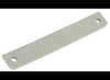E-TRACK POLY PLASTIC END CAP, COVER GRAY