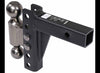 ETRAILER ADJUSTABLE 2-BALL MOUNT - 2" HITCH - 6" RISE, 6" DROP - 10K , 2" AND 2-5/16" BALLS