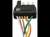 25' 4-WAY 4-FLAT TRAILER ELECTRICAL HARNESS, 4 WAY , 4 PIN , 25' GROUND CABLE
