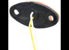 DRAGON'S EYE LED CLEARANCE OR MARKER LIGHT, AMBER, OVAL, 2 DIODE, 2 WIRE, 2-5/8"L X 1-1/4" W