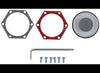 VALCRUM UNIVERSAL OIL HUB CAP REDRESS KIT - LENS, GASKETS, LENS RETAINER, VENT PLUG AND SCREWS
