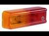 LED TRAILER FENDER LIGHT - 2 DIODES, AMBER AND RED LENS, CLEARANCE / MARKER 4" X 1"