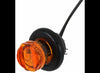 UNI-LIGHT AMBER LED 3/4" CLEARANCE AND SIDE MARKER LIGHT W/ GROMMET, 2 DIODES, BULLET LIGHT