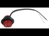 UNI-LIGHT RED LED 3/4" CLEARANCE AND SIDE MARKER LIGHT W/ GROMMET, 2 DIODES, BULLET LIGHT