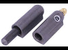WELD ON HINGE, 3-3/16" X 5/16" PIN DIAMETER, BRASS BUSHING, GREASEABLE STEEL