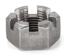 SUSPENSION HARDWARE HEX CASTLE NUT 3/4"-16, 6 SLOT, FOR SUSPENSION OR SPINDLE 10K GENERAL DUTY