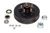 TPP - 10" BRAKE DRUM HUB LOADED - COMPLETE ASSEMBLY, 5 LUG, 5 ON 4.5, 5X4.5, 1/2", 3.5K - RETAIL BOX