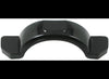 FULTON SINGLE AXLE BOAT TRAILER FENDER, BLACK PLASTIC, WITH STEPS - 14" WHEEL