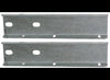 GALVANIZED STEEL BOLT ON FENDER BRACKETS FOR PLASTIC SINGLE AXLE FENDERS - QTY 2 - FULTON FENDER