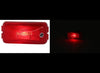 2-1/2" X 1-1/4" RED MARKER LIGHT, INCANDESCENT RED LENS