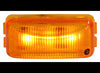 2-1/2" X 1-3/16" LED CLEARANCE AND SIDE MARKER LIGHT - SUBERSIBLE - 3 DIODE, AMBER LENS