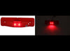 4-1/16" X 1-1/16" RECTANGLE RED MARKER LIGHT, 2 WIRE, 2 DIODE LED