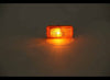 2-1/2" X 1-3/16" AMBER MARKER LIGHT, INCANDESCENT AMBER LENS - GROTE 4641