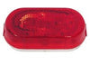 RED LENS CLEARANCE OR SIDE MARKER LIGHT, RECTANGLE 4-1/8" X 2" , INCANDESCENT, 2 BULB