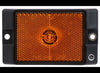 3-15/16" X 2-5/16" LED CLEARANCE AND SIDE MARKER LIGHT - SUBERSIBLE - 1 DIODE, AMBER LENS