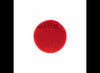 RED ROUND REFLECTOR 2-3/8" DIAMETER, ADHESIVE BACKED, 2.35"