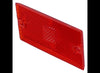 RECTANGLE RED REPLACEMENT LENS FOR M125R LIGHT, 2.67" MOUNTING CENTER